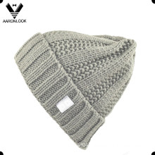 Fashionable 100 Acrylic Winter Knit Cuff Hat